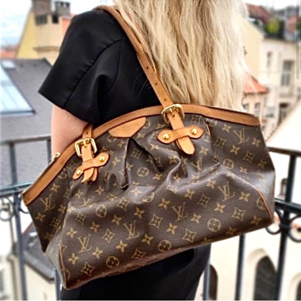 💎✨ RARE✨💎 zipper big Louis Vuitton bag tivoli GM French